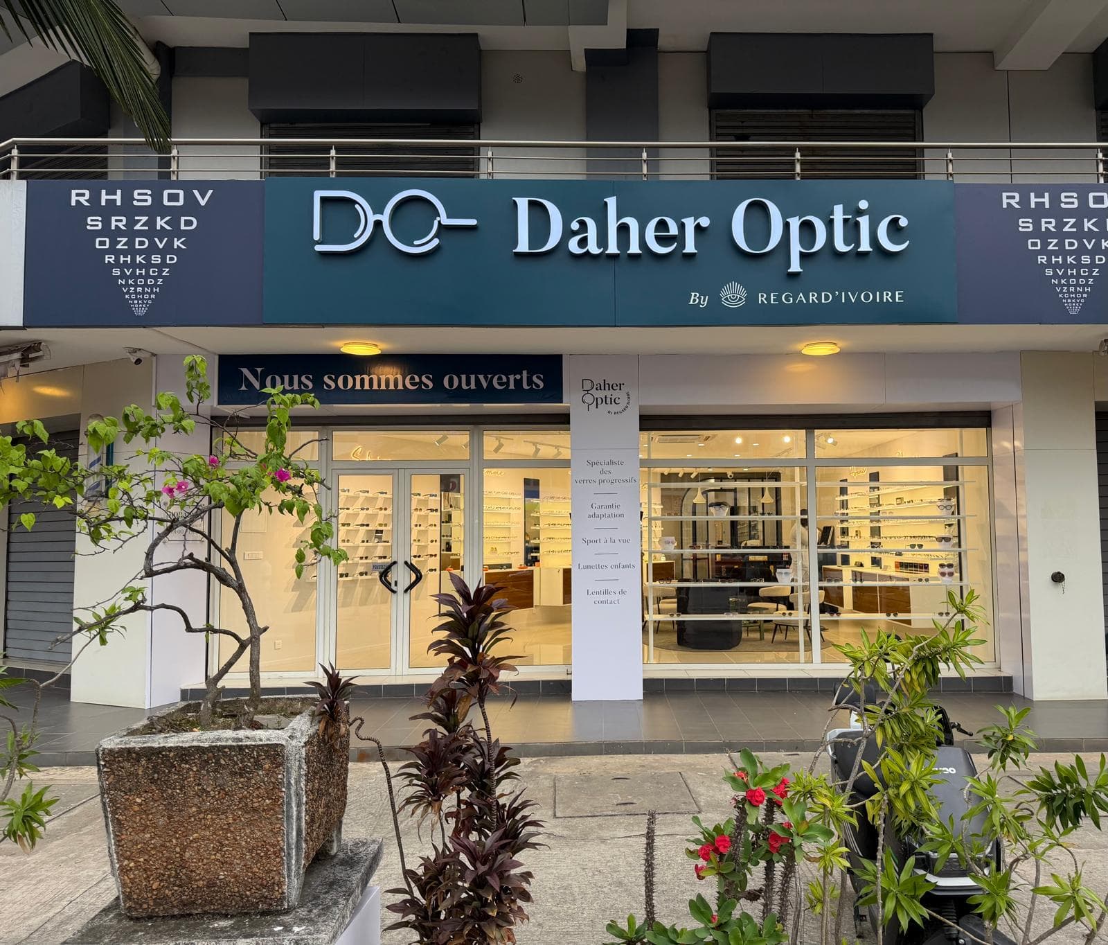 Façade DAHER OPTIC